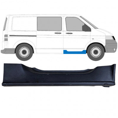 Opravný plech předního prahu na Volkswagen Transporter T5 2003-2015 / Pravá 12516