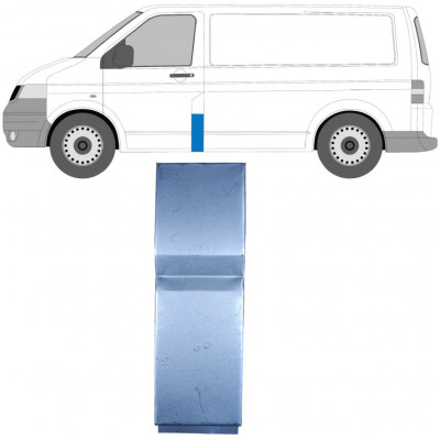 VW TRANSPORTER T5 2003-2015 SLOUPEK OPRAVNÝ PANEL / LEVÝ