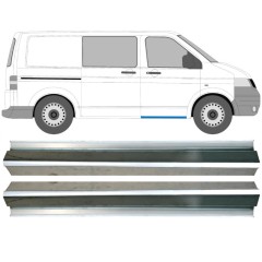 Opravný plech prahu předních dveří na Volkswagen Transporter T5 2003-2015 / Levá = Pravá (symetrická) / Sada 9695