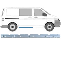 Opravný plech prahu vnitřní na Volkswagen Transporter T5 2003-2015 / Pravá 16970