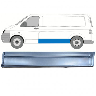 Opravný plech boční stěny na Volkswagen Transporter T5 2003-2015  / Levá 11903