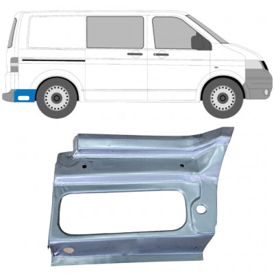 Lem zadního blatníku na Volkswagen Transporter T5 2003-2009 / Pravá 12024