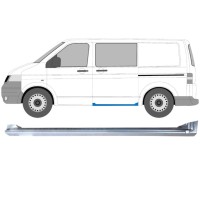 Kompletní práh posuvných dveří na Volkswagen Transporter T5 2003-2015 / Levá 16976