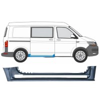 Opravný plech prahu posuvných dveří na Volkswagen Transporter T6 2015-2024 / Pravá 17113