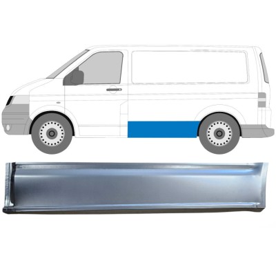 Opravný plech boční stěny na Volkswagen Transporter T5 2003-2015 / Levá 16917