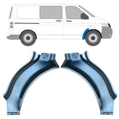 Opravný plech předního blatníku na Volkswagen Transporter T5 2003-2015 / Levá+Pravá / Sada 12023