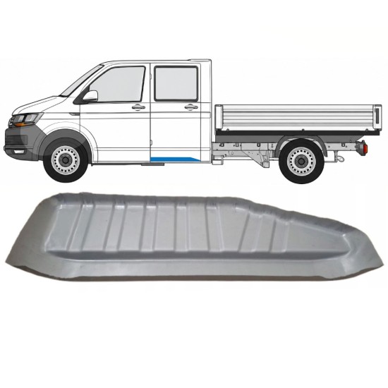 Nástupní práh dveří na Volkswagen Transporter T6 2015-2024 / Levá 17155