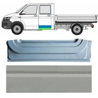 Opravný plech zadních dveří vnitřní + vnější na Volkswagen Transporter T6 2015-2024 / Levá 17161
