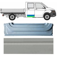 Opravný plech zadních dveří vnitřní + vnější na Volkswagen Transporter T6 2015-2024 / Pravá 17160