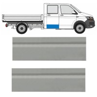 Opravný plech zadních dveří vnější na Volkswagen Transporter T6 2015-2024 / Levá = Pravá (symetrická) 17126