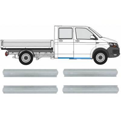 Oprava předního + zadního prahu na Volkswagen Transporter T6 2015-2024 / Levá+Pravá 17132