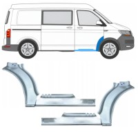 Opravný plech prahu + předního blatníku na Volkswagen Transporter T6 2015-2024 17198