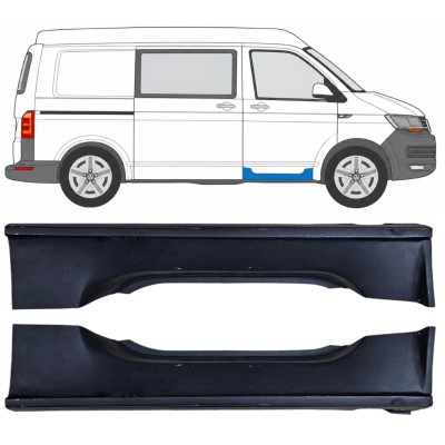 Opravný plech prahu předních dveří na Volkswagen Transporter T6 2015-2024 / Levá+Pravá 17194