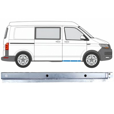 Opravný plech vnitřní části prahu předních dveří na Volkswagen Transporter T6 2015-2024 / Pravá 17184