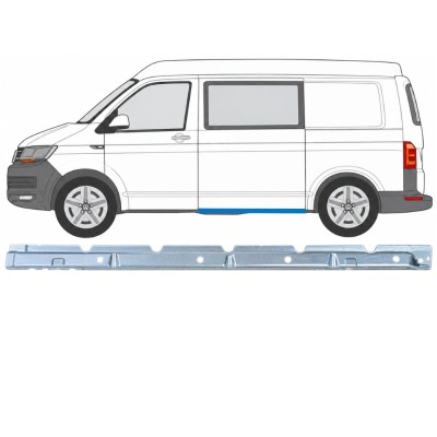 Opravný plech prahu vnitřní na Volkswagen Transporter T6 2015-2024 / Levá 17178