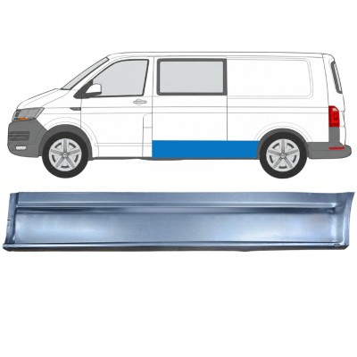 Opravný plech boční stěny na Volkswagen Transporter T6 2015-2024 / Levá 17181