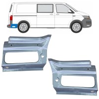Lem zadního blatníku na Volkswagen Transporter T6 2015-2024 / Levá+Pravá 17191