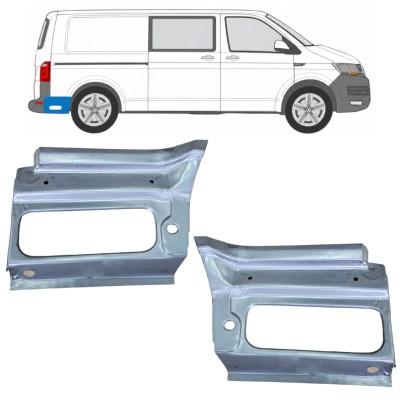Lem zadního blatníku na Volkswagen Transporter T6 2015-2024 / Levá+Pravá 17191
