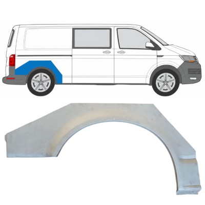 Lem zadního blatníku na Volkswagen Transporter T6 2015-2024 / Pravá 17139
