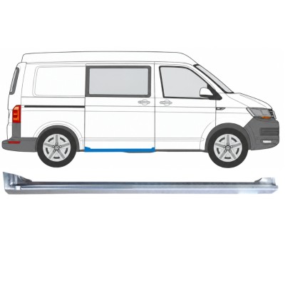 Kompletní práh posuvných dveří na Volkswagen Transporter T6 2015-2024 / Pravá 17179