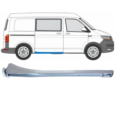 Vodící lišta posuvných dveří na Volkswagen Transporter T6 2015-2024 / Pravá 17203