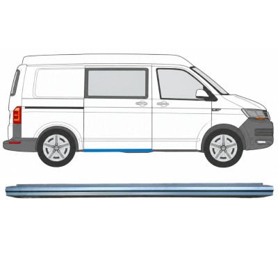 Opravný plech prahu posuvných dveří na Volkswagen Transporter T6 2015-2024 / Pravá 17141