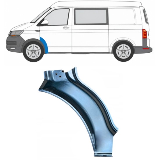 Opravný plech předního blatníku na Volkswagen Transporter T6 2015-2024 / Levá 17187