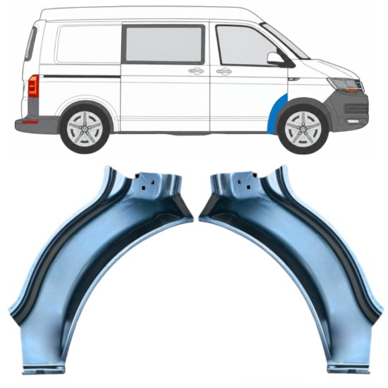 Opravný plech předního blatníku na Volkswagen Transporter T6 2015-2024 / Levá+Pravá 17188