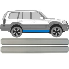 Opravný plech prahu na Hyundai Terracan 2001-2006 / Levá = Pravá (symetrická) / Sada 9611