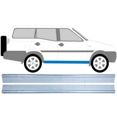 Opravný plech prahu vnitřní na Nissan Terrano II 1993-2005 / Levá+Pravá / Sada 11941