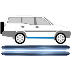 Opravný plech prahu na Nissan Terrano II 1993-2005 / Levá+Pravá / Sada 11364
