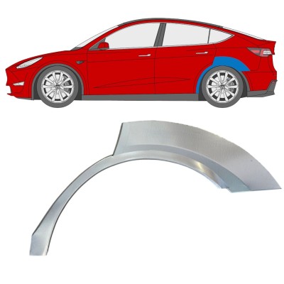 Lem zadního blatníku na Tesla Model Y 2020- / Levá 16377