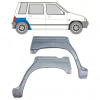 Lem zadního blatníku na Daewoo Tico 1991-2000 / Sada 12525