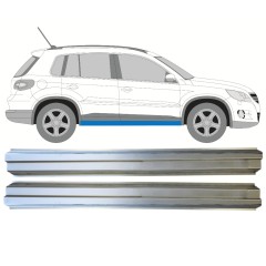 Opravný plech prahu na Volkswagen Tiguan 2007-2016 / Levá+Pravá / Sada 14774