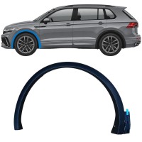 Boční lišta předního blatníku na Volkswagen Tiguan 2020-2024 R-Line / Levá 17064