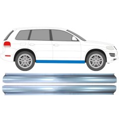 Opravný plech prahu na Volkswagen Touareg 2002-2010 / Levá+Pravá / Sada 11340