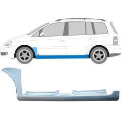 Kompletní práh + opravný plech předního blatníku na Volkswagen Touran 2003-2010 / Levá / Sada 11165