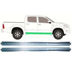 Opravný plech prahu vnitřní na Toyota Hilux 2005-2015 / Levá+Pravá / Sada 11457