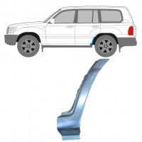 Opravný plech zadního blatníku spodní část na Toyota Land Cruiser 1998-2007 / Levá 8985