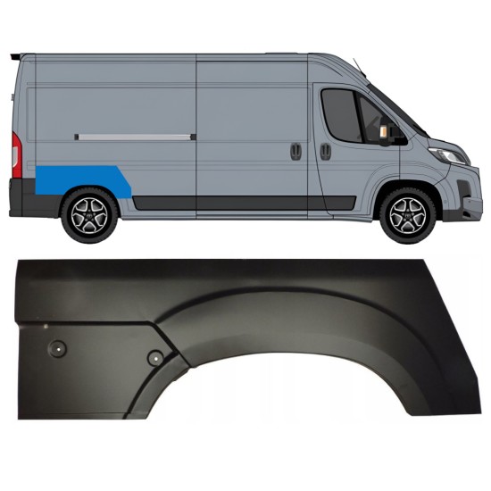 Lem zadního blatníku na Toyota Proace Max 2024- / Pravá 16693