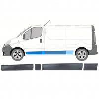 Sada lišt na Renault Trafic Opel Vivaro Primastar 2001-2014 / LWB / Levá /  8572