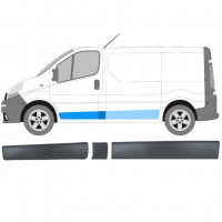 Sada lišt na Renault Trafic Opel Vivaro Primastar 2001-2014 / SWB / Levá /  8570