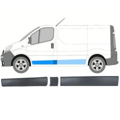 Sada lišt na Opel Vivaro 2001-2014 / Levá / 13903