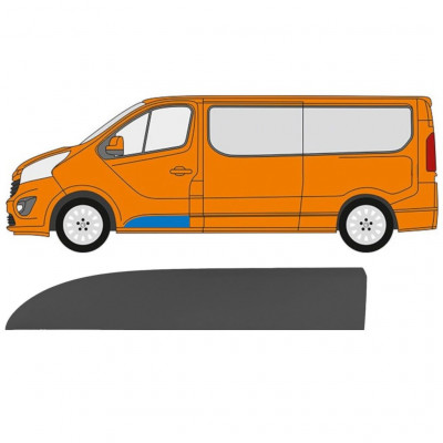 Lišta předních dveří na Renault Trafic 2014- / Levá 11247