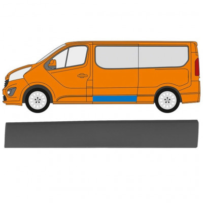 RENAULT TRAFIC 2014- BOČNÍ LIŠTA / LEVÝ