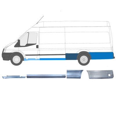 Opravný plech sada na Ford Transit 2000-2013 / Levá / 14684