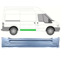 Opravný plech posuvných dveří vnější na Ford Transit 2000-2013 / Pravá 15132