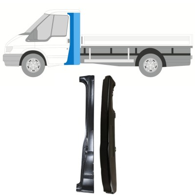 Opravný díl sloupku na Ford Transit 2000-2013 / Levá / Jednomístná kabina / Sada 14901