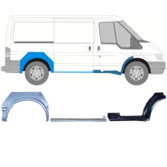 Opravný plech sada na Ford Transit 2000-2013 / Pravá / 15022