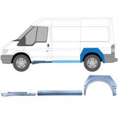 Opravný plech sada na Ford Transit 2000-2013 / Levá / 12433